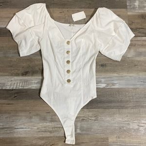 Intimately Free People Bodysuit Top Sz M